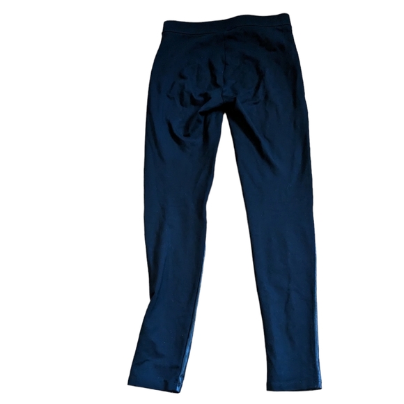 DYNAMITE Black Faux Leather Moto Leggings High waisted size XS - Picture 3 of 8